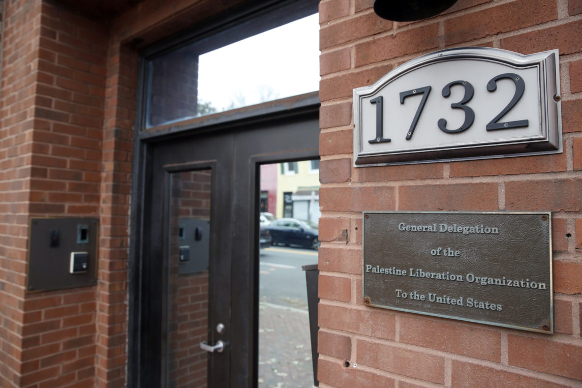 An Empty Building with a Tattered Flag: Palestinians Have No Voice in Washington
