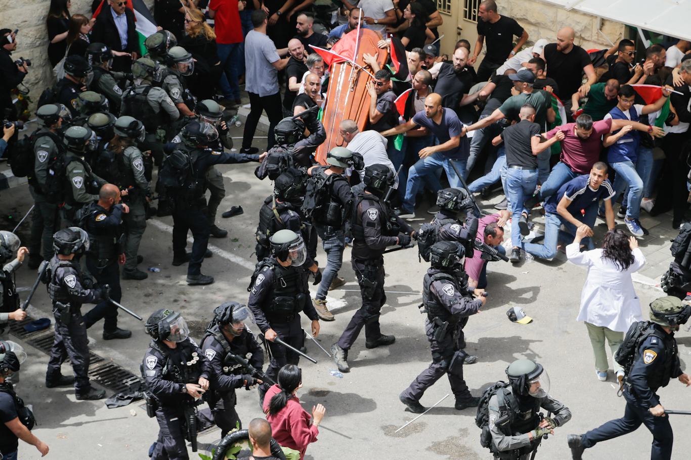 Shireen Abu Akleh funeral