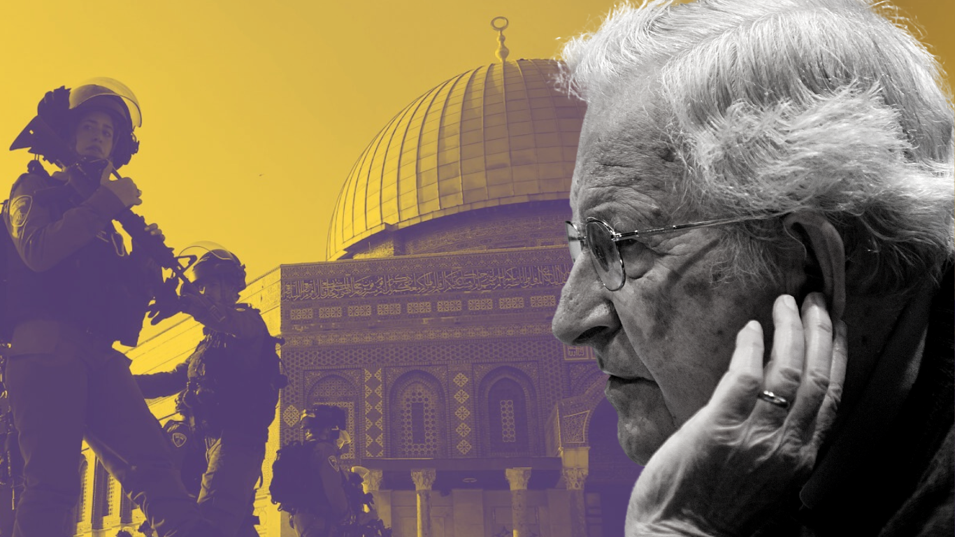 Chomsky Israel Característica foto