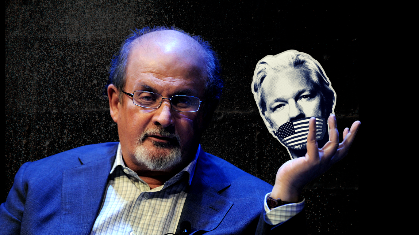 Rushdie Assange Feature photo