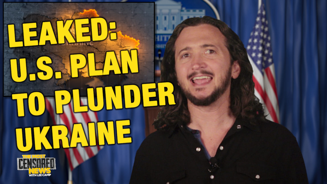 Revealed: US & EU Plans To Plunder Ukraine