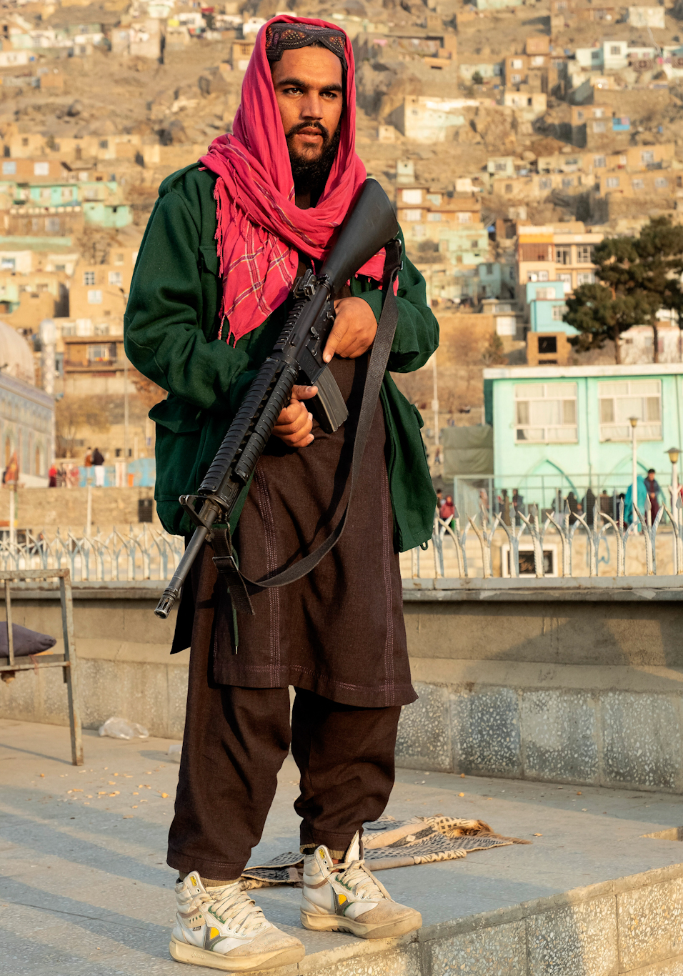 塔利班战士肖像 - 阿富汗