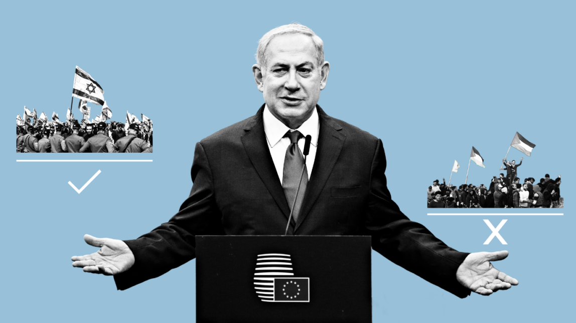 Benjamin Netanyahu protests Feature photo