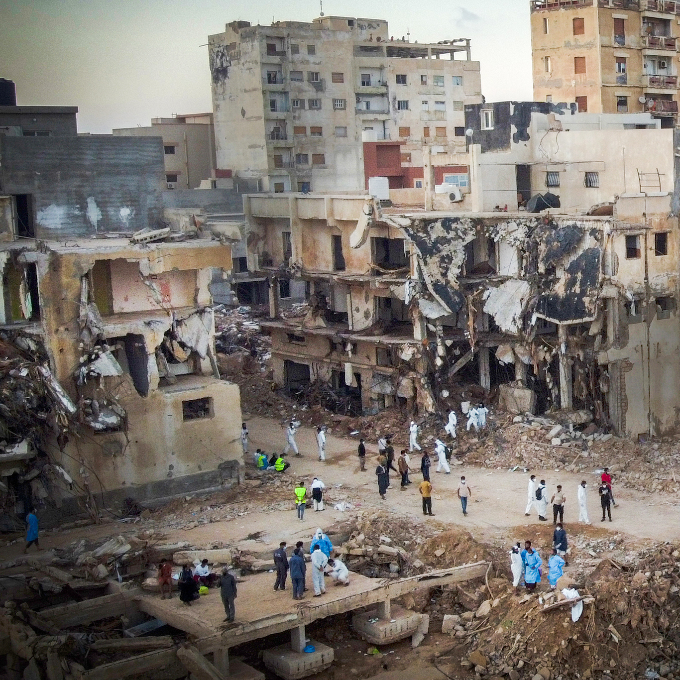 Foto destacada de las inundaciones en Libia