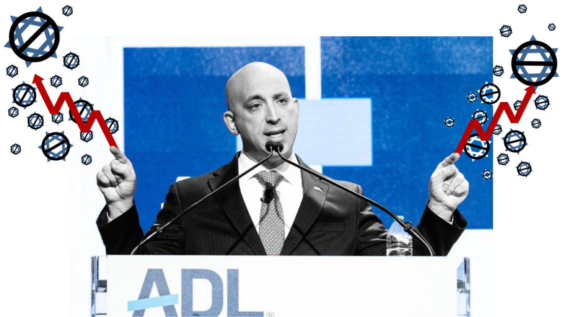 ADL 关于反犹太事件上升的数据并不相符