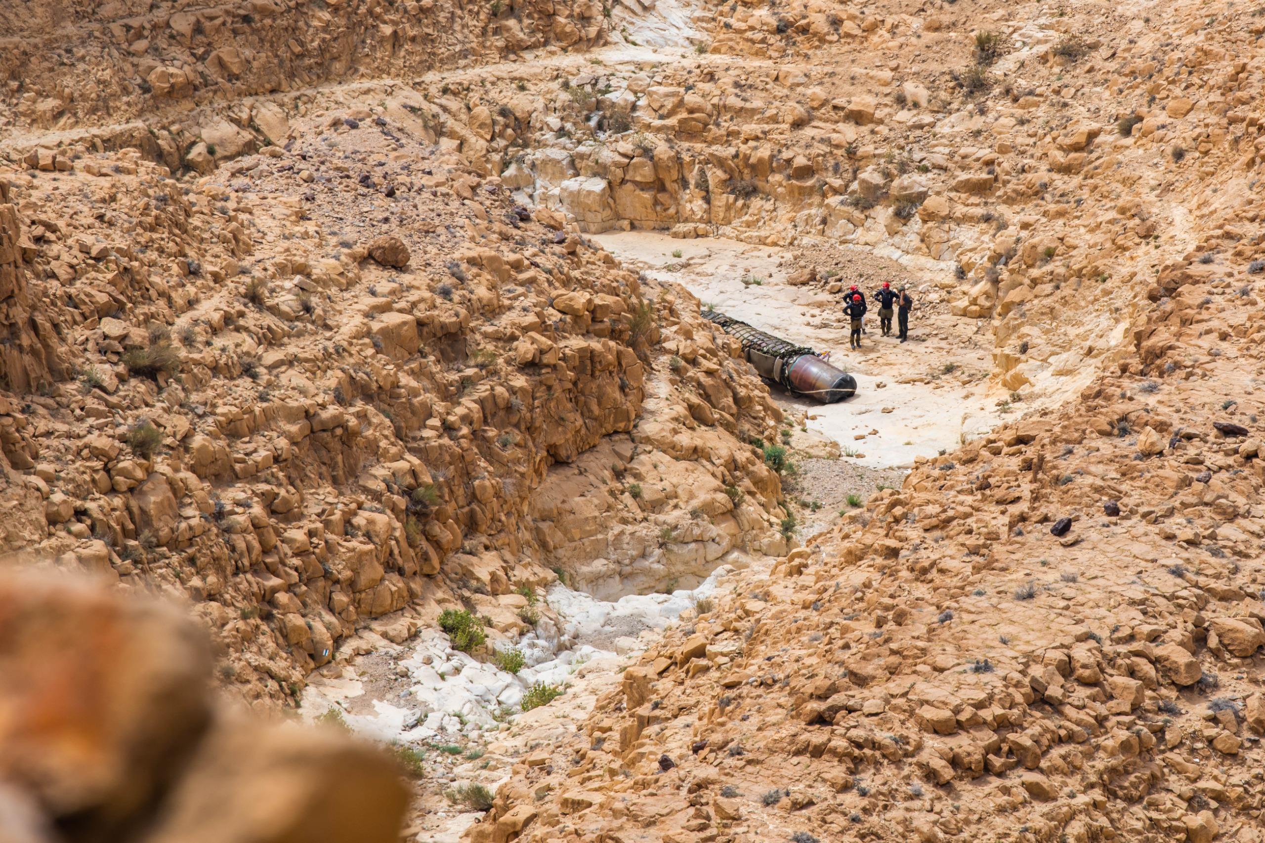 Iranian attack in southern Israe