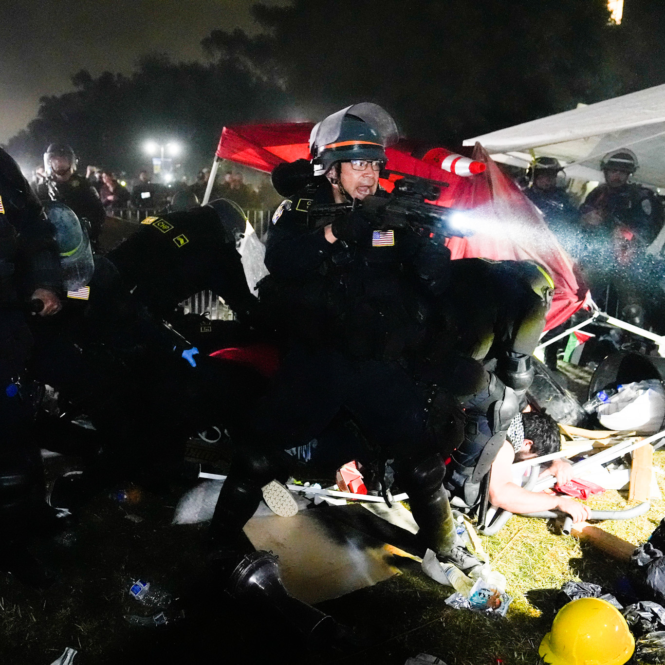 Protestas en el campus