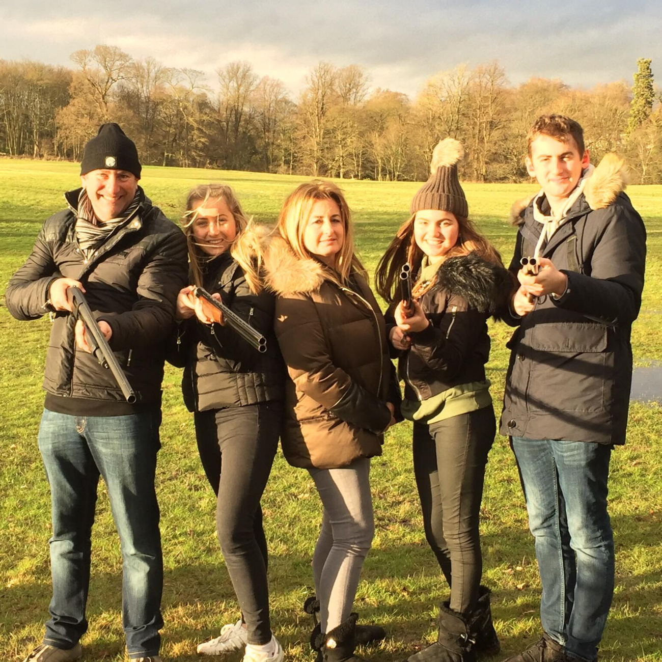 Pay your debts or else… The Lewis family at play. Adam and Melanie Lewis with Ella Beth (born 1998), Katie (born 2002) and Dillon (born 1996). All of the children have been involved with Zionist radicalisation groups, including the UJIA, Maccabi, Emunah and Habonim Dror. Image from the banner image on the Facebook account of Adam Lewis. Photo | Archive