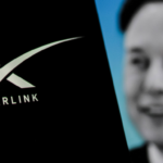 X Starlink Logo and Elon Musk Profile – Indonesia – Dec. 21, 2024