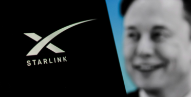 X Starlink Logo and Elon Musk Profile – Indonesia – Dec. 21, 2024